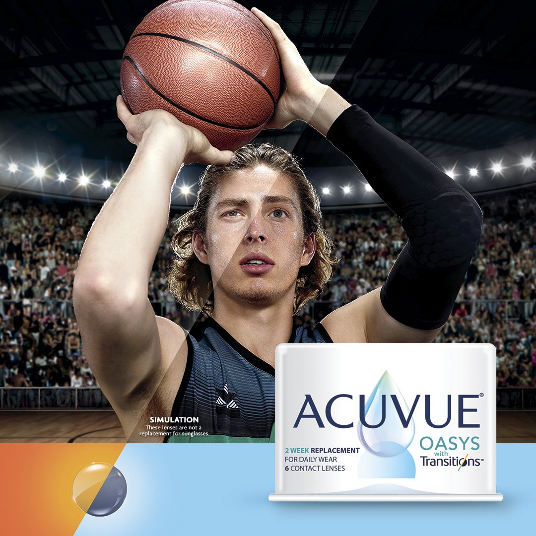 Baseball Star Bryce Harper Named 'Ambassador' for New Acuvue Oasys with  Transitions